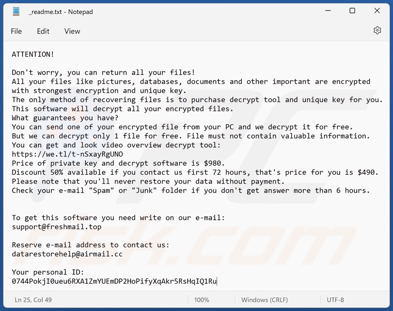 Miza ransomware text file (_readme.txt)