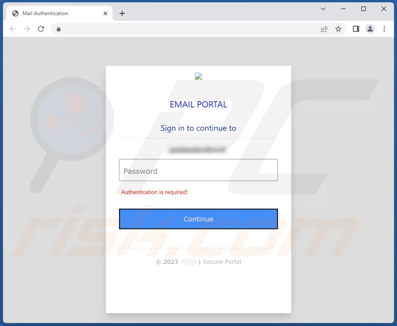 saved passwords were found online email scam phishing website promoted via the email