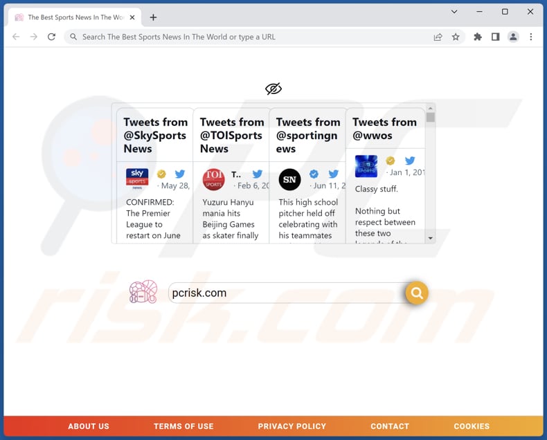 search.sports-best-news.com browser hijacker