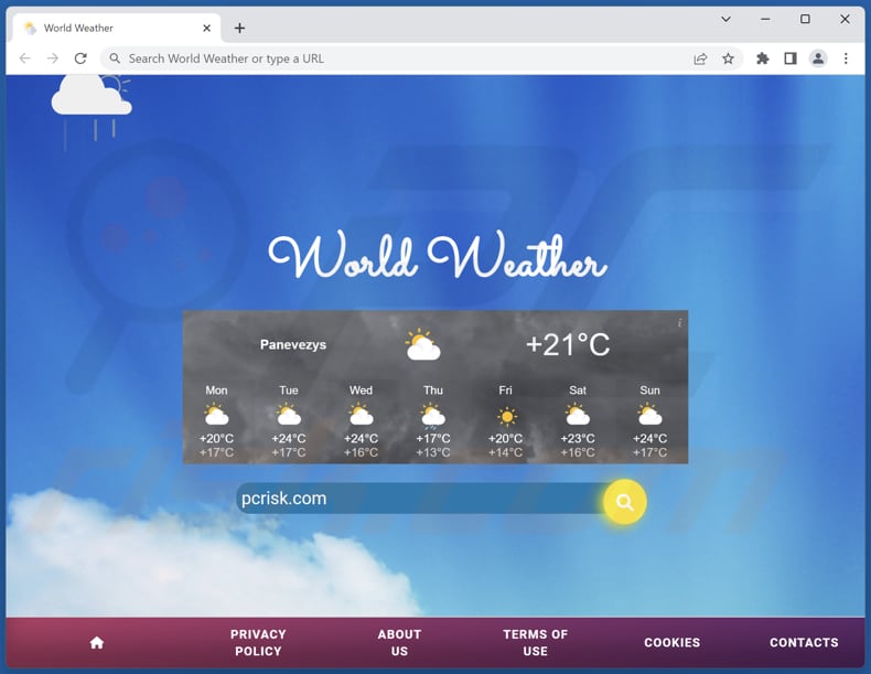 search.world-weather-extension.com browser hijacker