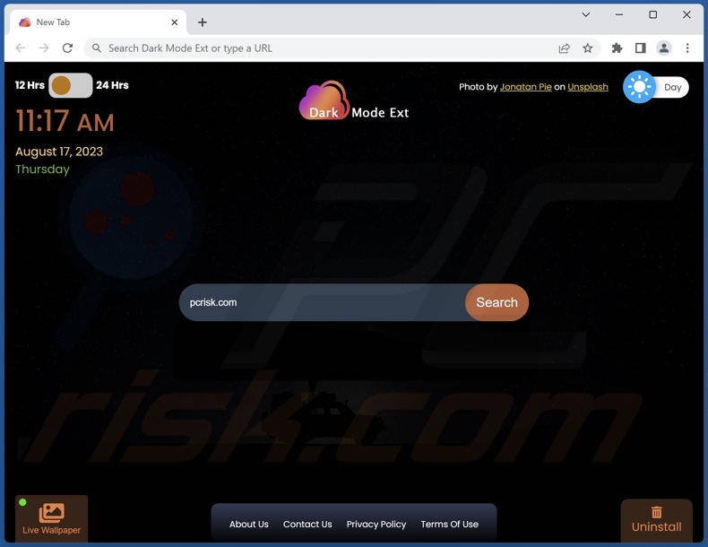 find.isearchwithus.com browser hijacker