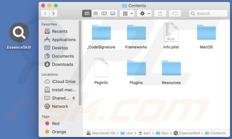 EssenceSkill installation folder
