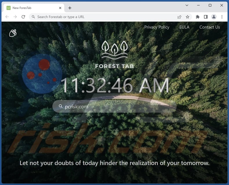 search.forestab.com browser hijacker