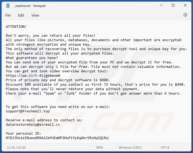 Jasa ransomware text file (_readme.txt)