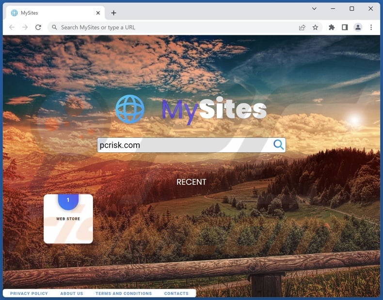 goog.mysitesext.com browser hijacker