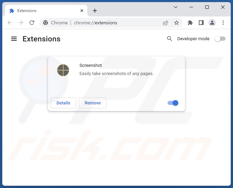 Removing find.psearchitnow.com related Google Chrome extensions