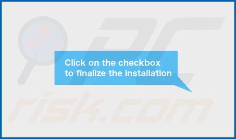 A message that appears after the installation of SupportGrid