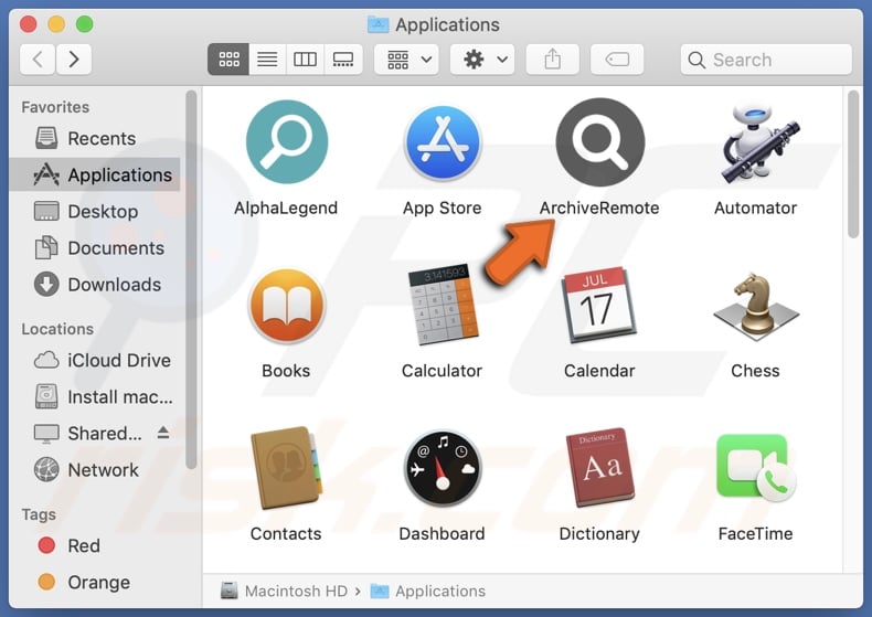 ArchiveRemote adware