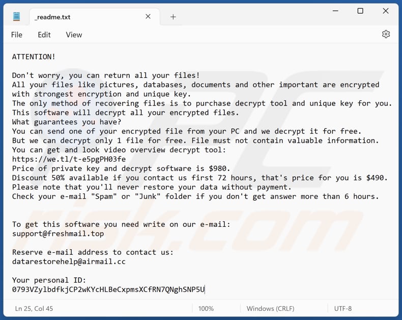 Azhi ransomware text file (_readme.txt)