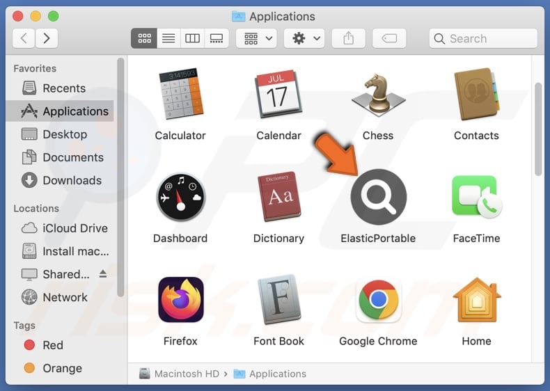 ElasticPortable adware