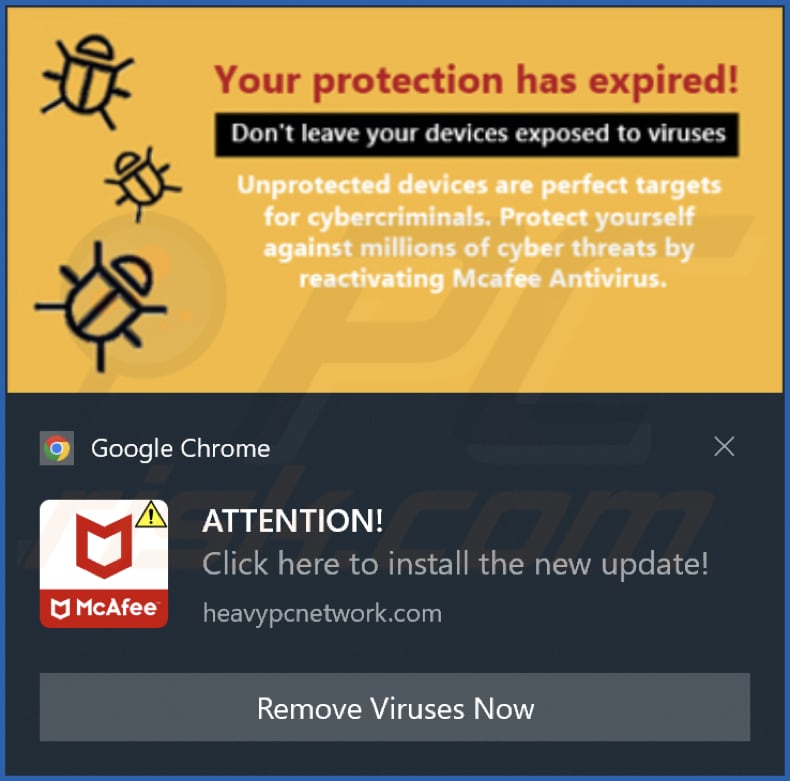 heavypcnetwork.com notification
