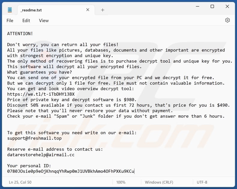 Hgew ransomware text file (_readme.txt)