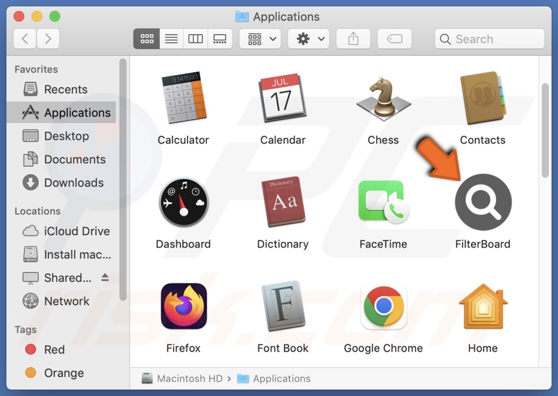 FilterBoard adware