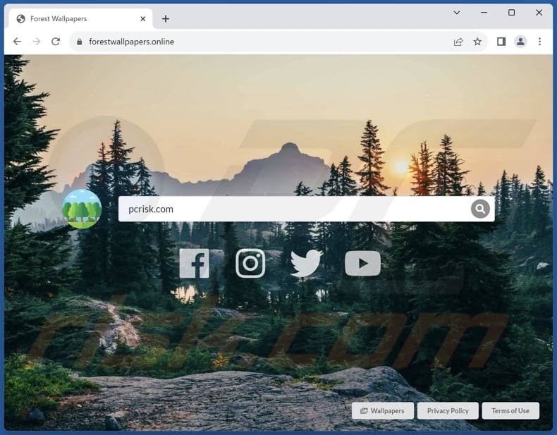 forestwallpapers.online browser hijacker
