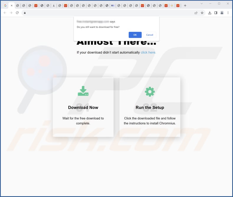 The page hosting the installer containing MegatheriumAmericanum