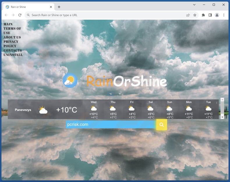 rain.rainorshineext.com browser hijacker