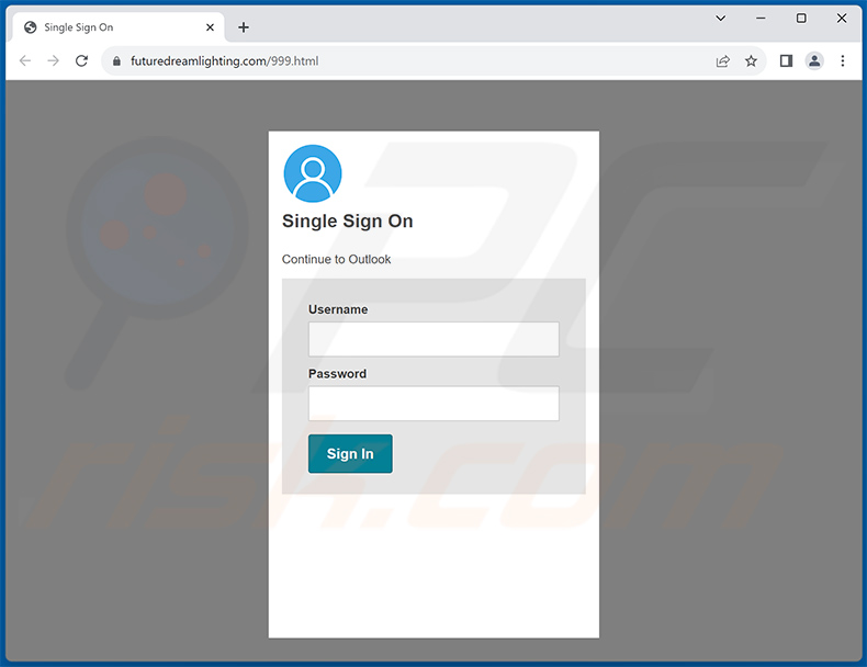 Phishing site promoted via You have received an Encrypted Document scam email (2023-10-13)