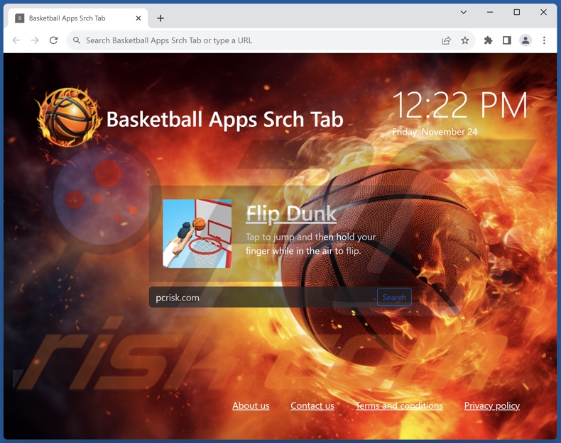 nsrc2u.com browser hijacker