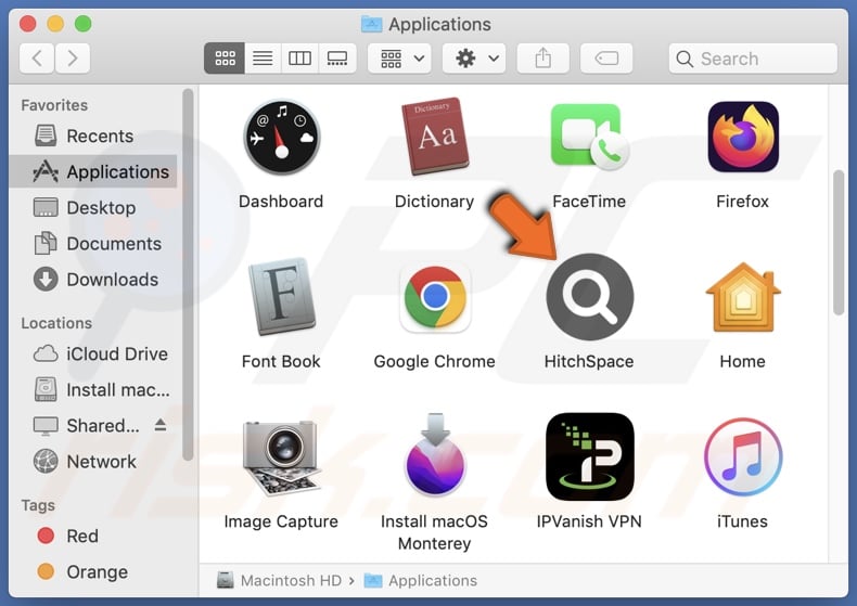 HitchSpace adware