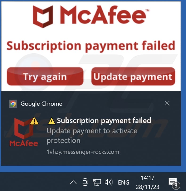messenger-rocks.com notification
