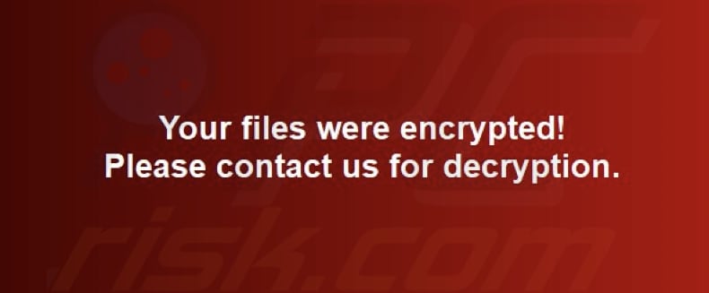 Read ransomware wallpaper