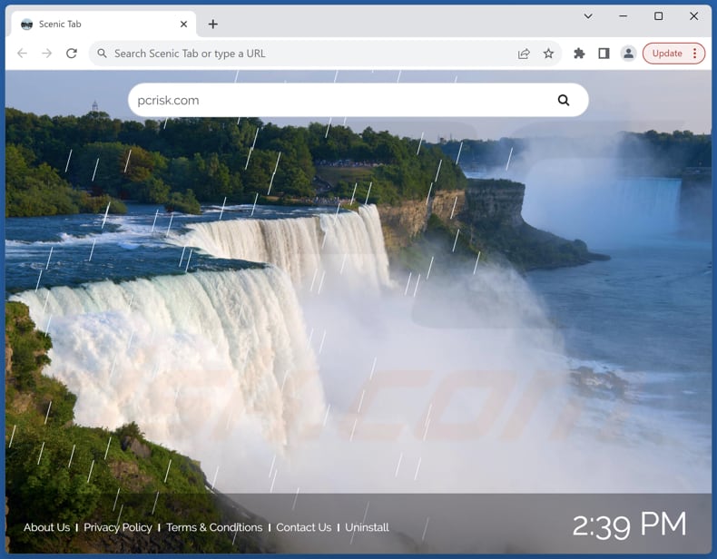 search.scenic-tab.com browser hijacker