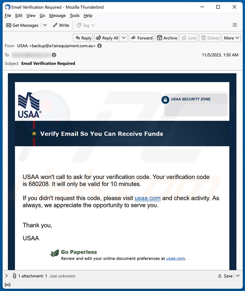USAA email scam (2023-11-08)