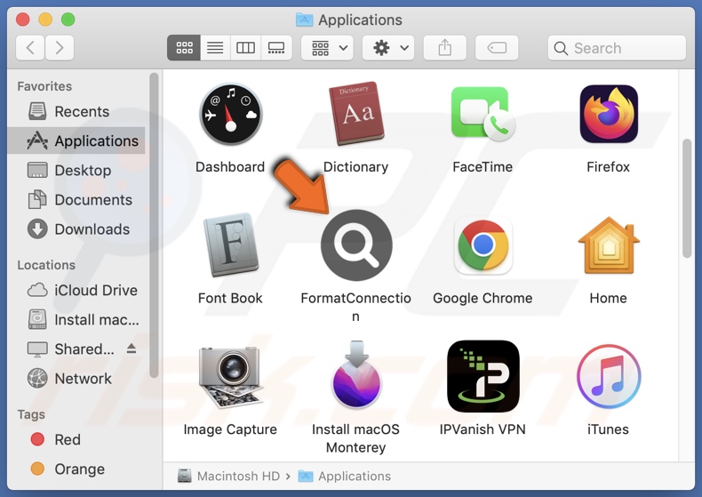 FormatConnection adware