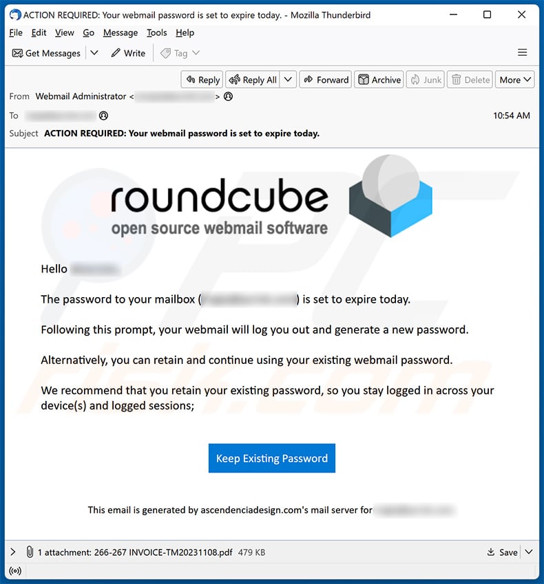 Roundcube password expiration email scam (2023-12-07)