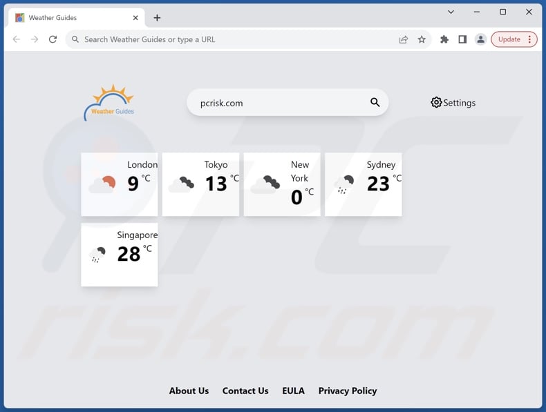 weather-guides.com browser hijacker