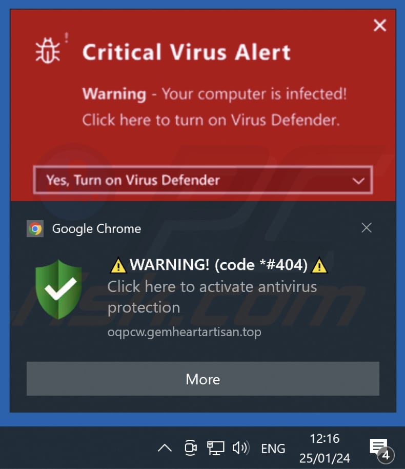 gemheartartisan.top ads notification