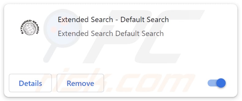 extended-search.com browser hijacker