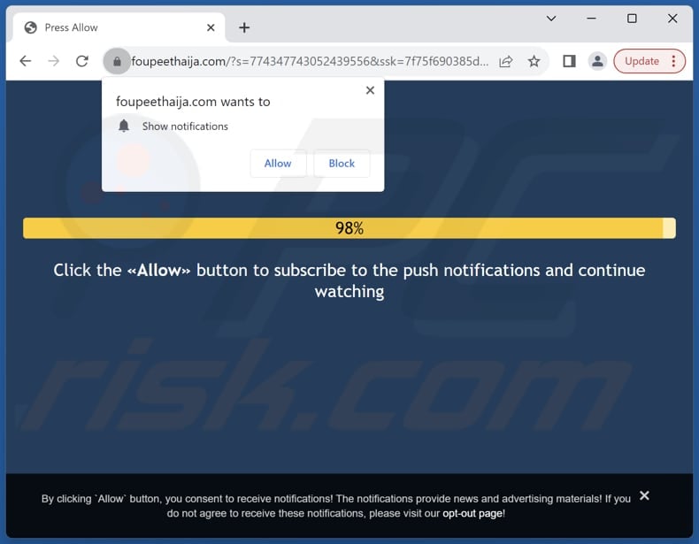 foupeethaija[.]com ads