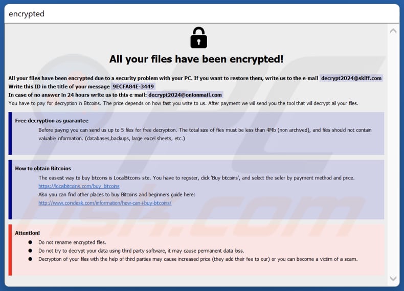 New24 ransomware HTA file (info.hta)