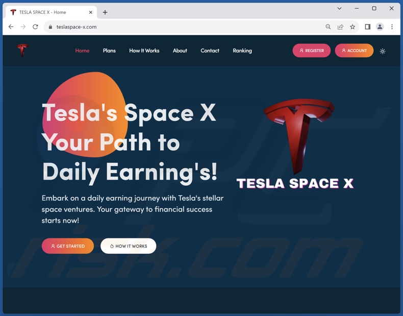 Tesla Space X Investment scam