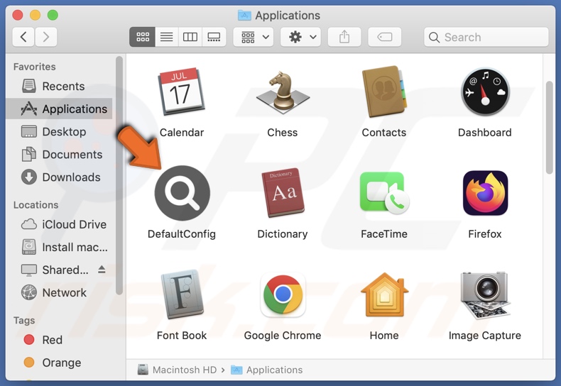DefaultConfig adware