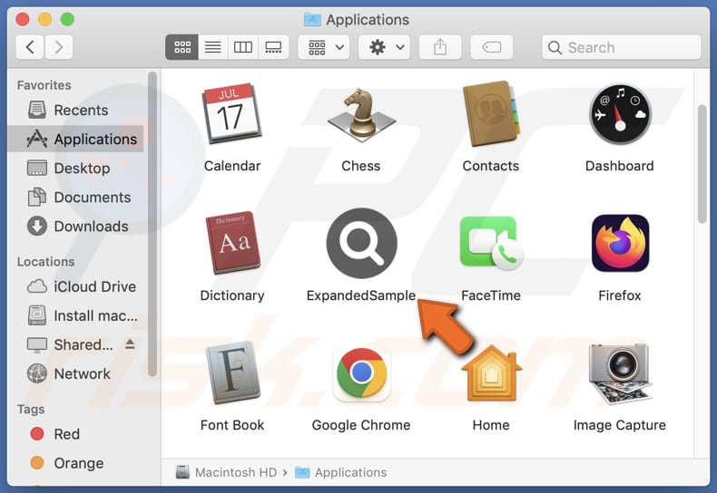 ExpandedSample adware