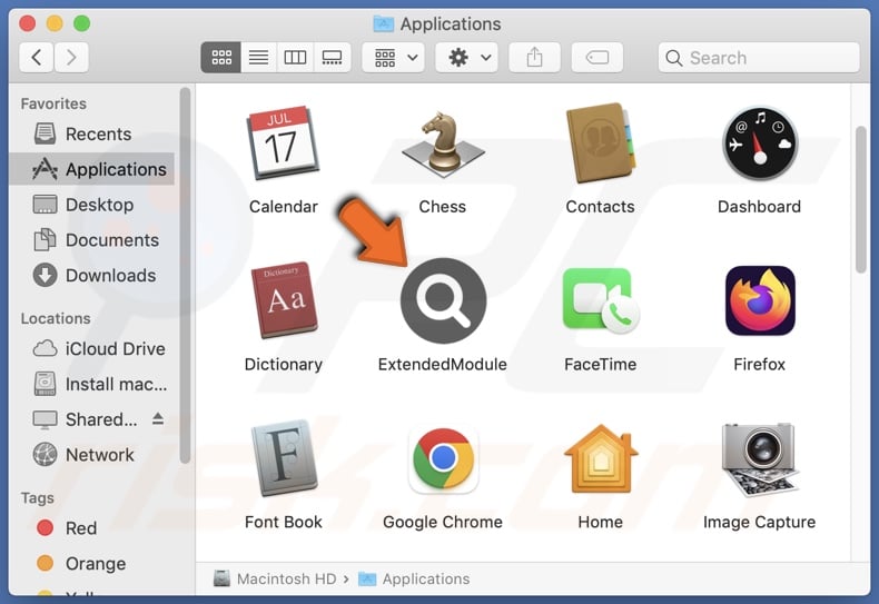 ExtendedModule adware