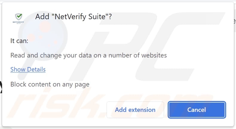 NetVerify Suite adware