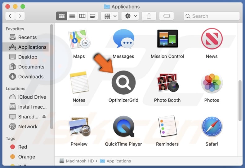 OptimizerGrid adware