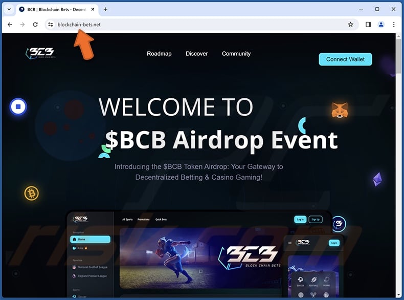 $BCB Airdrop Event scam
