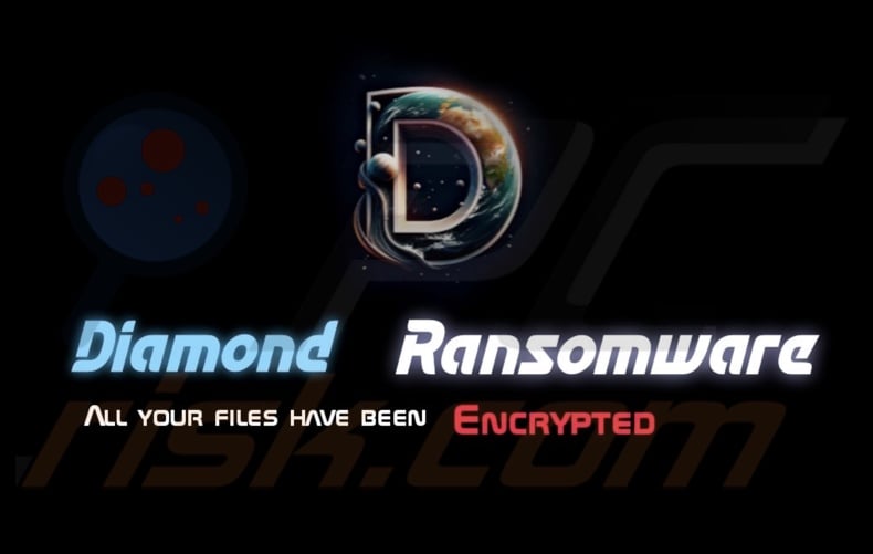Diamond (Duckcryptor) ransomware wallpaper