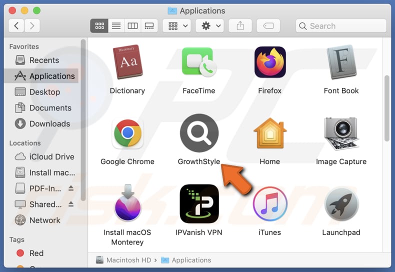GrowthStyle adware