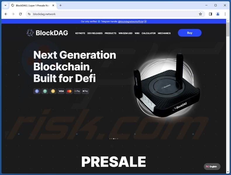 Join BlockDAG Network scam real website (blockdag.network)