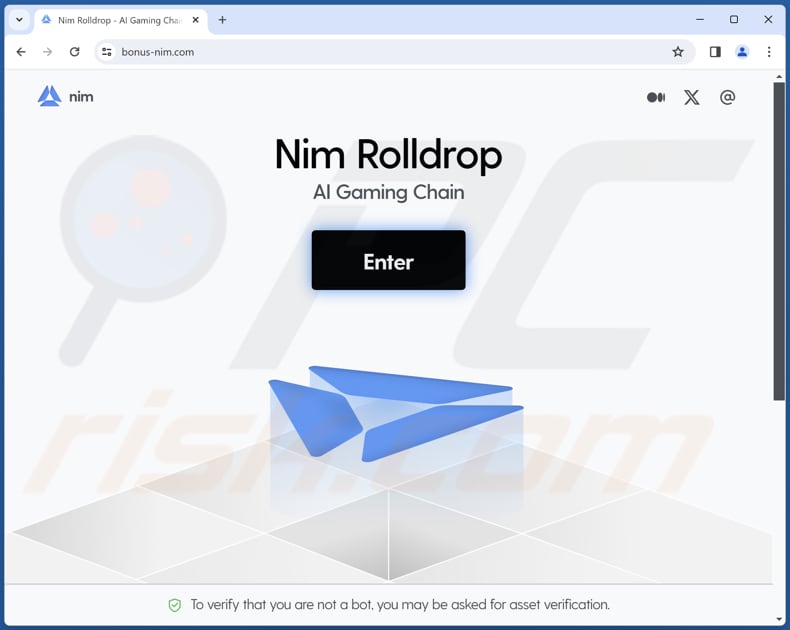 Nim Rolldrop scam