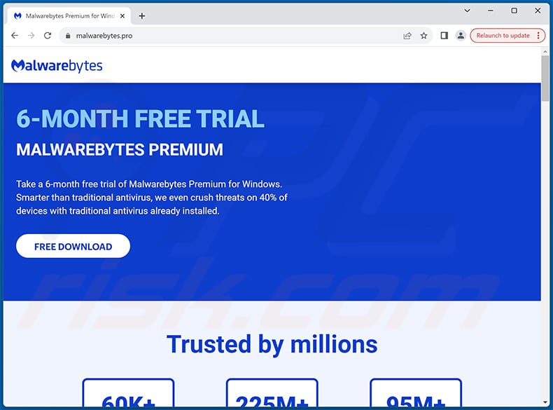 Fake Malwarebytes download website (malwarebytes[.]pro) used to spread Stealc stealer