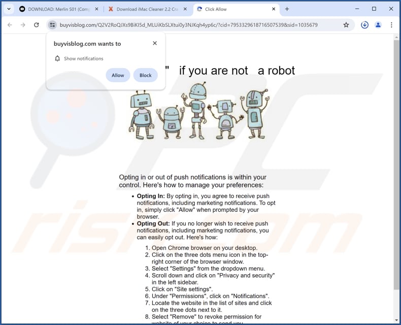 buyvisblog[.]com ads