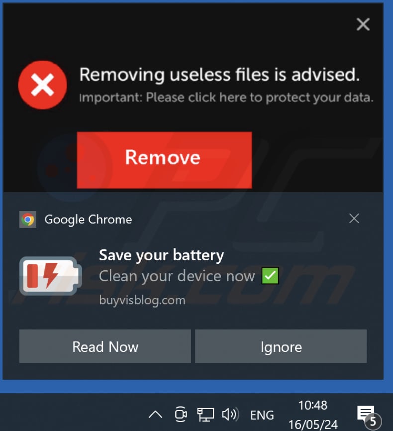 buyvisblog.com notification