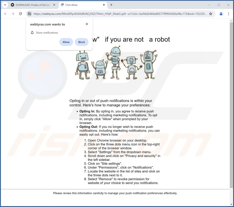 webtyras[.]com ads