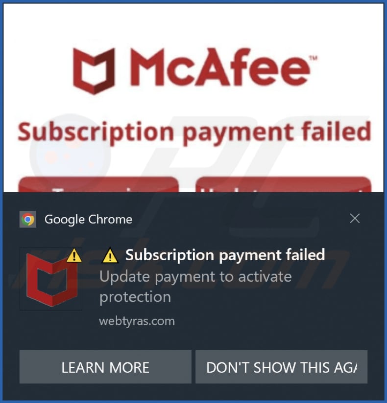 webtyras.com notification